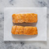 2 Salmon Fillets portions with a Thai Marinade