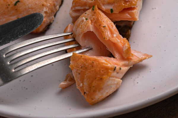 2 Salmon Fillets portions with a Thai Marinade - Image 2