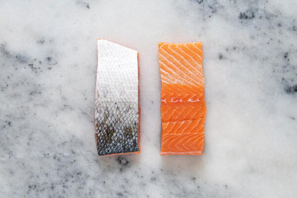 4 Frozen Salmon Fillet Portions