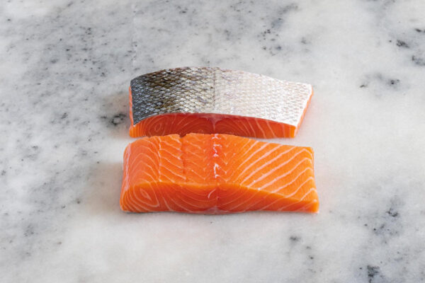 4 Frozen Salmon Fillet Portions - Image 2